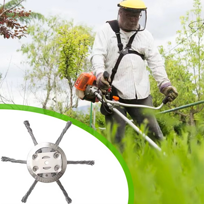 Tough Stainless Steel Garden Trimmer Head