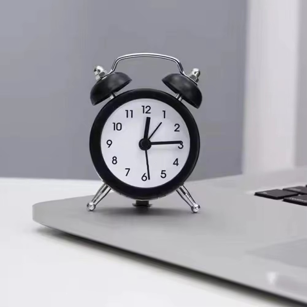 Fun Bunny Ear Extra Loud Double Bell Alarm Clock