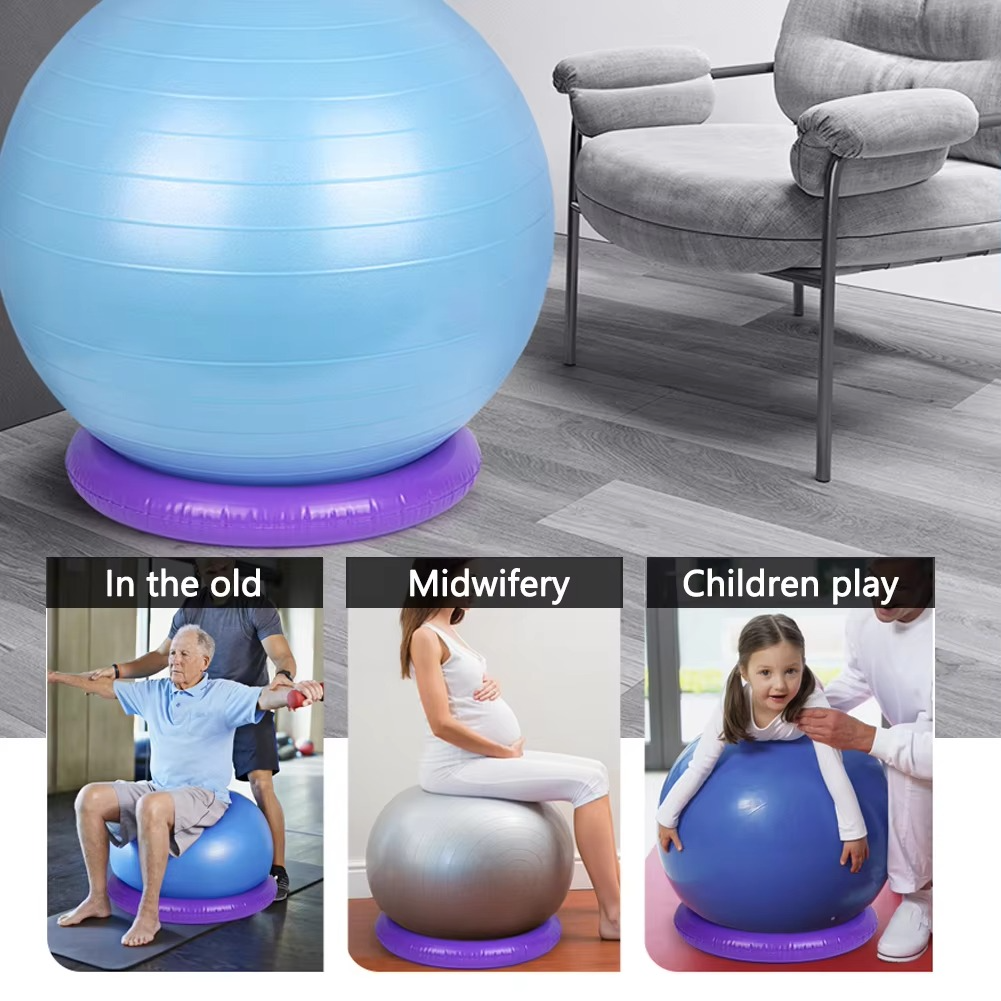 Grip Yoga Ball Base for Fitness Balance Exercises