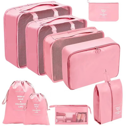Compact Packing Cubes for Travel and Closet Organization