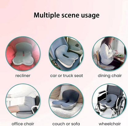 Comfortable Memory Foam Chair Cushion for Back Support