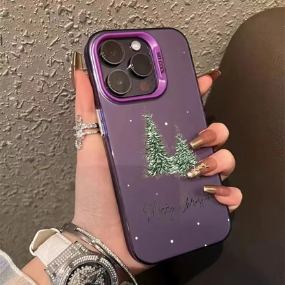 Holiday Winter Laser iPhone Phone Case - Hehif
