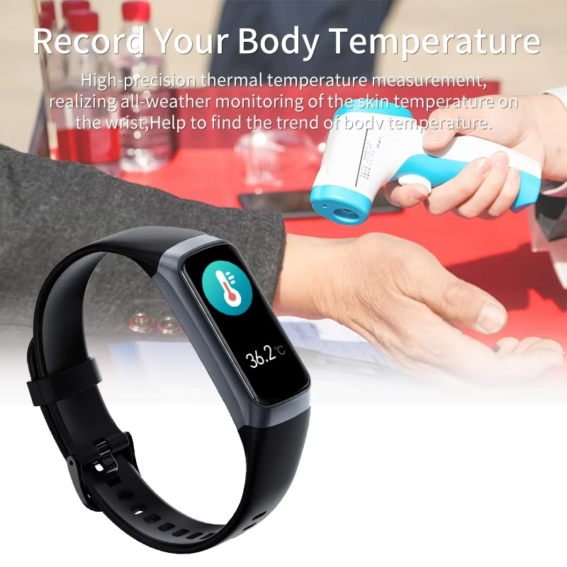 Waterproof Fitness Tracker Watch for Men and Women