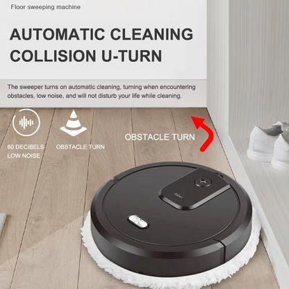 Intelligent Robot Cleaner with Mop and Spray Function