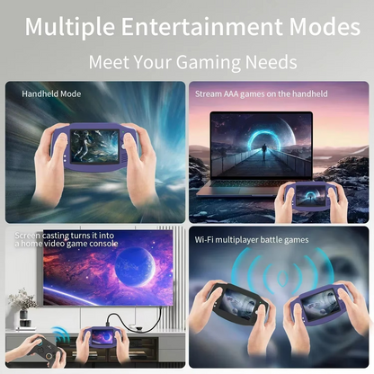 Portable Retro Gaming Console with 3.4 Inch Screen
