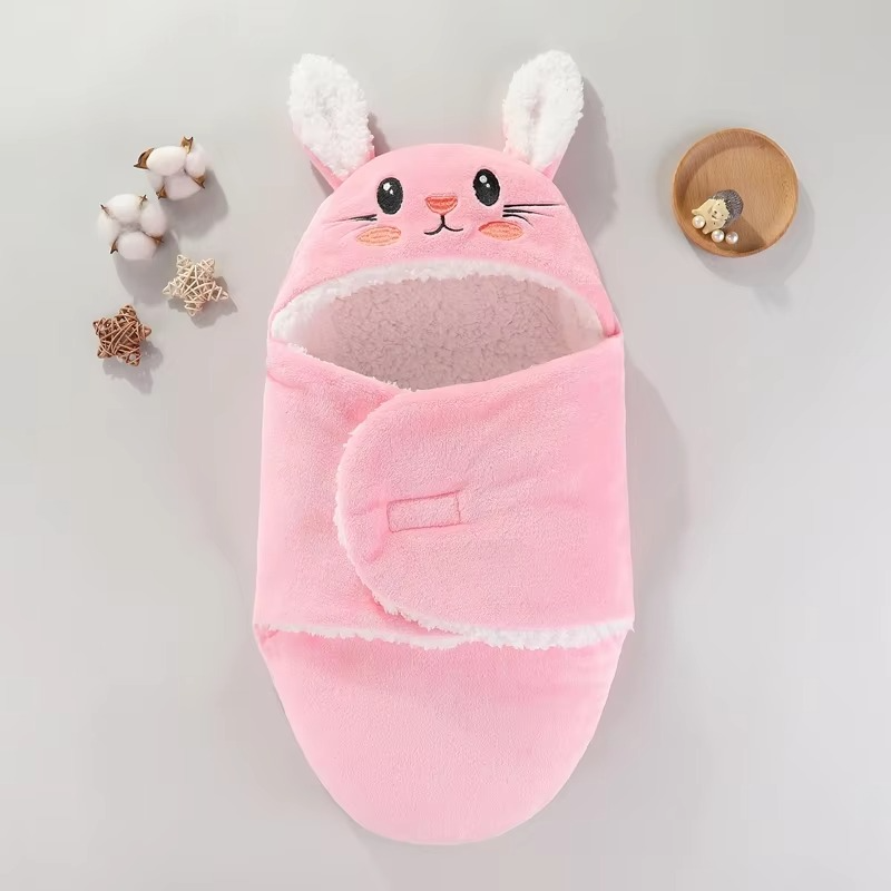 Warm Fleece Baby Sleep Sack for Winter, Snug Infant Blanket
