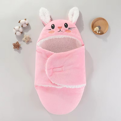 Warm Fleece Baby Sleep Sack for Winter, Snug Infant Blanket