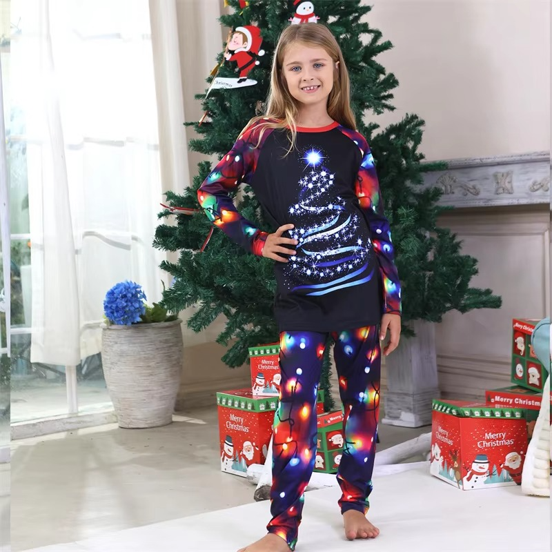 Fun Holiday Family Pajama Set - Soft 2 Piece Christmas Sleepwear