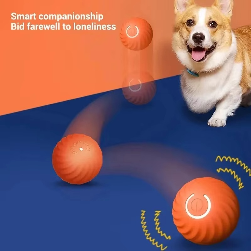 Fun Pet Electronic Ball Toy for Dogs and Cats