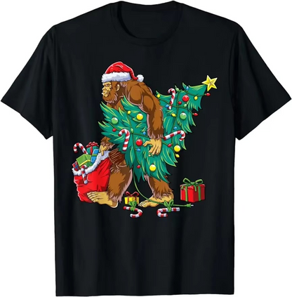 Humorous Christmas Funny Graphic Tee Shirt