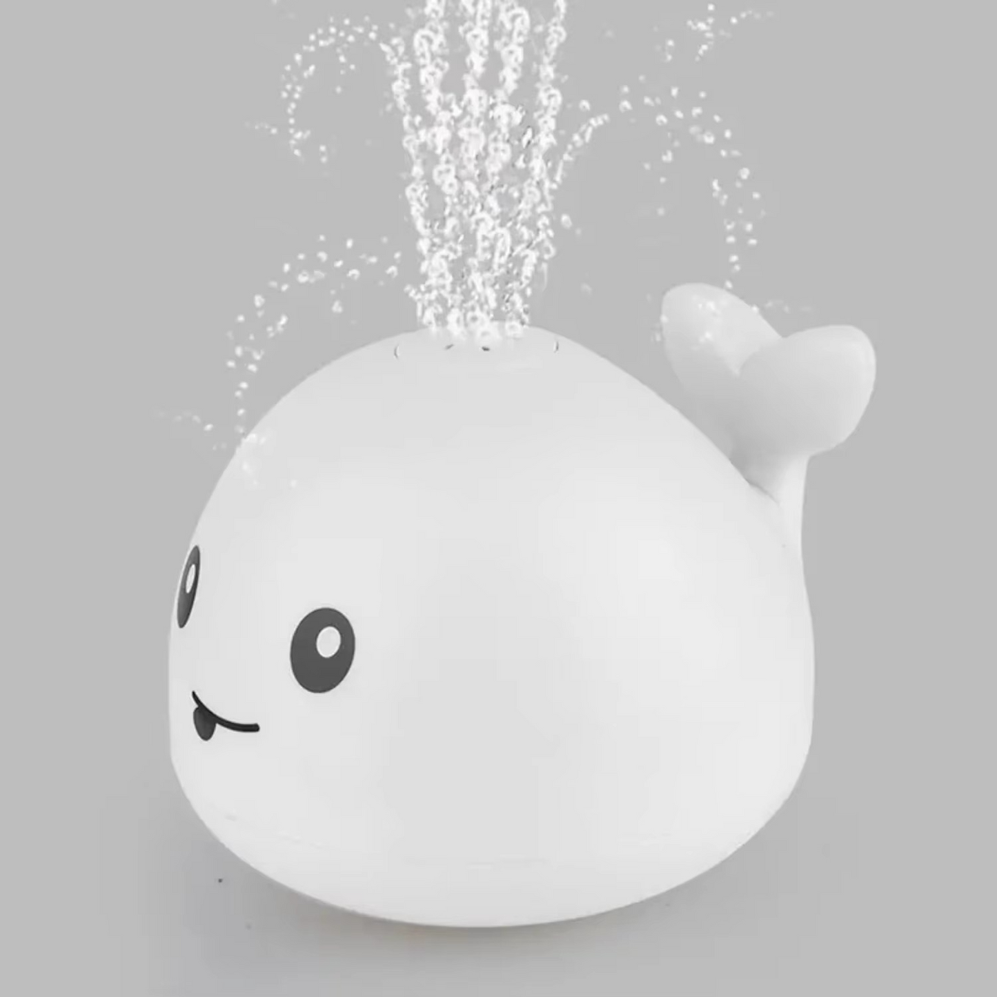 Fun Splash Whale Bath Toy With LED Lights