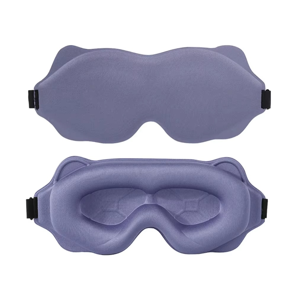 Contoured Blackout Sleep Mask for Better Rest
