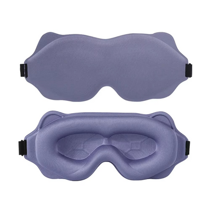 Contoured Blackout Sleep Mask for Better Rest