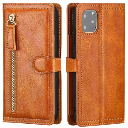 Luxury Phone Flip Wallet Case with Stand