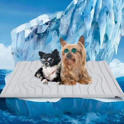 Cool Pet Bed Mat for Cats and Dogs - Breathable Sleeping Pad