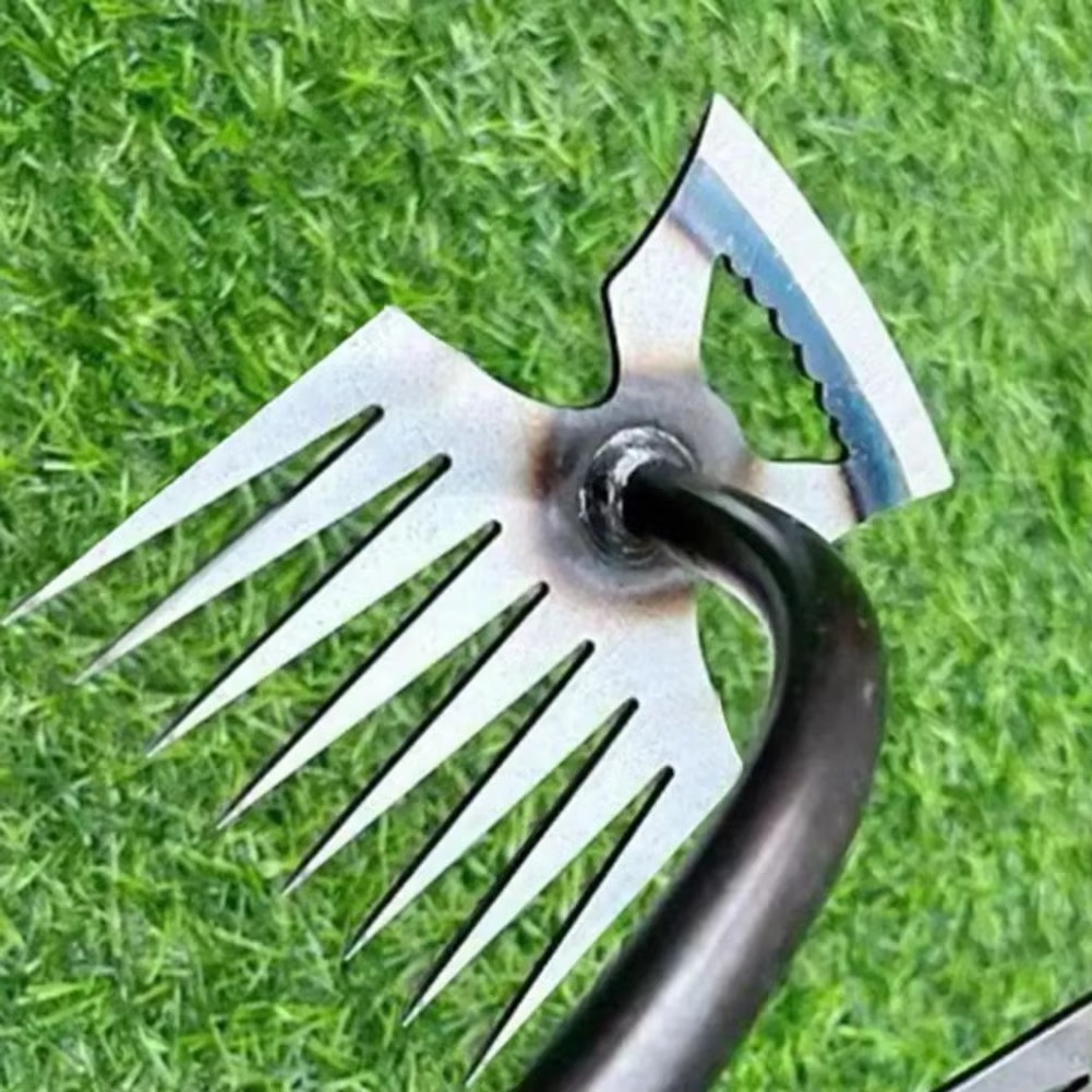 Heavy Duty Garden Hoe with Ergonomic Grip