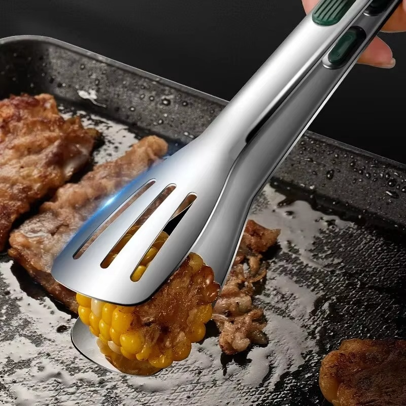 High Quality Metal Cooking Tongs for Kitchen Use