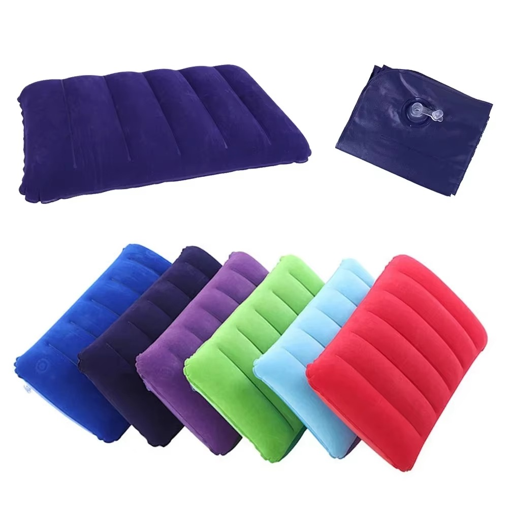 Portable Camping Pillow, Compact Inflatable Neck Support - Hehif