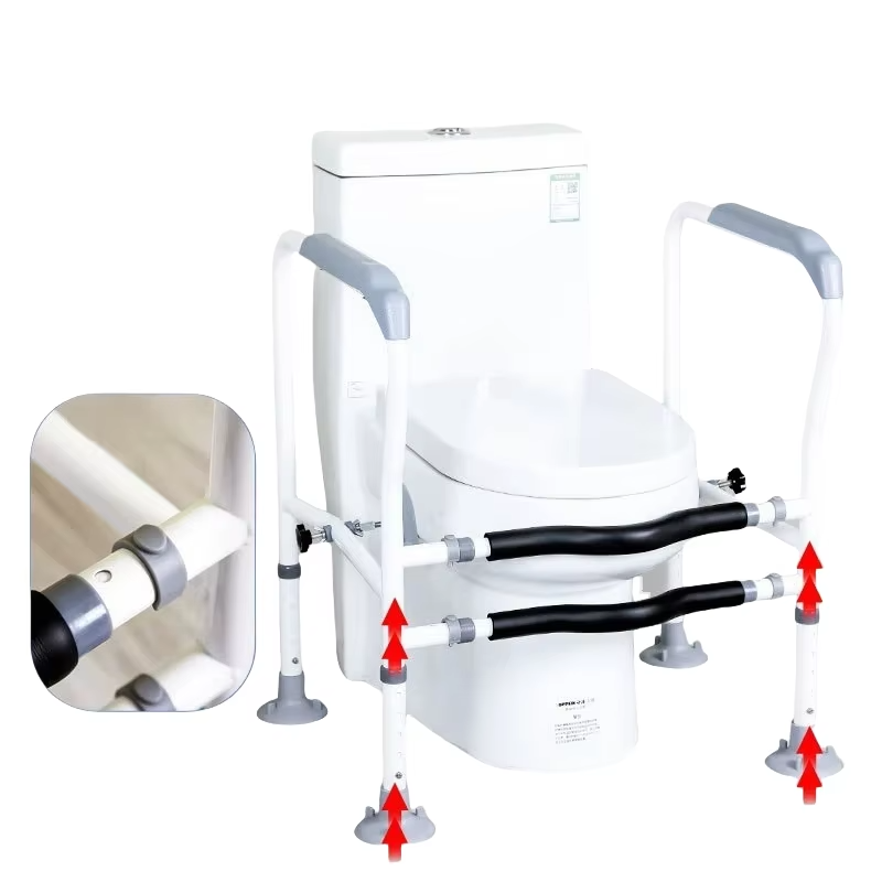 Secure Toilet Safety Handle, Bathroom Assist Frame