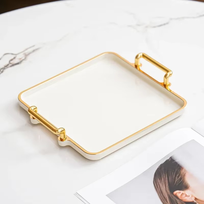 Stylish Plastic Serving Storage Tray