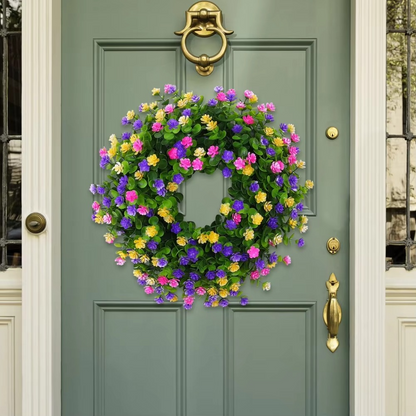 Beautiful Fake Flower Wreath for Home Decoration
