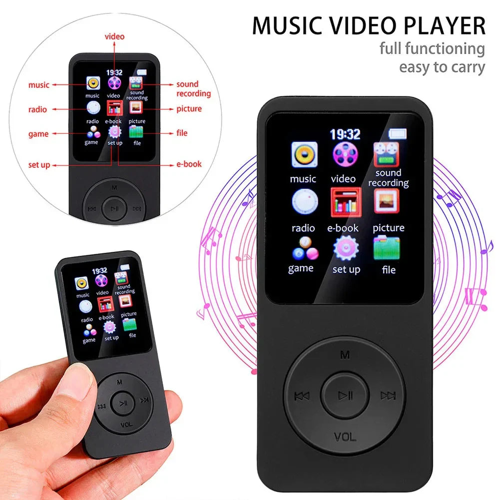 Portable Bluetooth Music Players with Wireless Audio