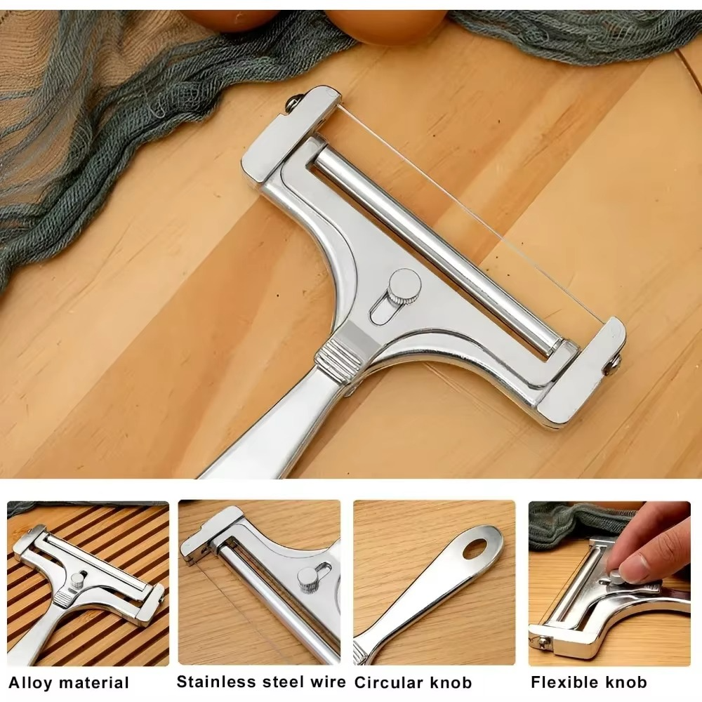 Professional Cheese Cutter with Adjustable Slice Control