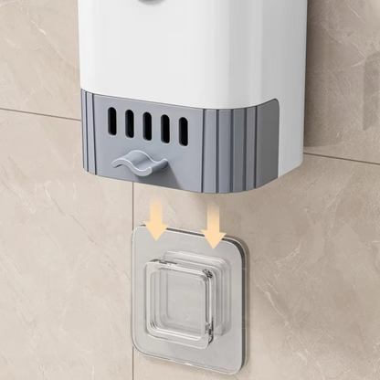 Adjustable Toilet Brush with Compact Holder