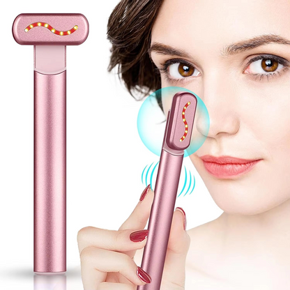 Advanced Anti Aging Facial Massager with Red Light Therapy