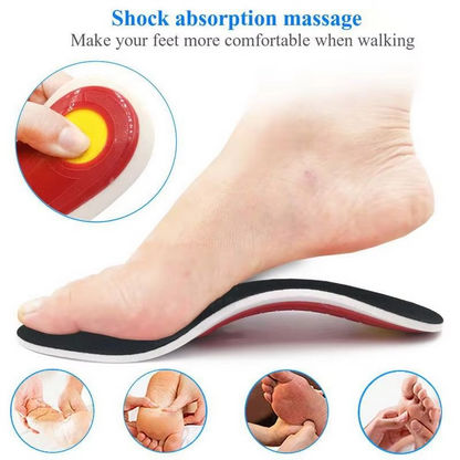 Comfort Arch Support Insoles for Flat Feet Relief