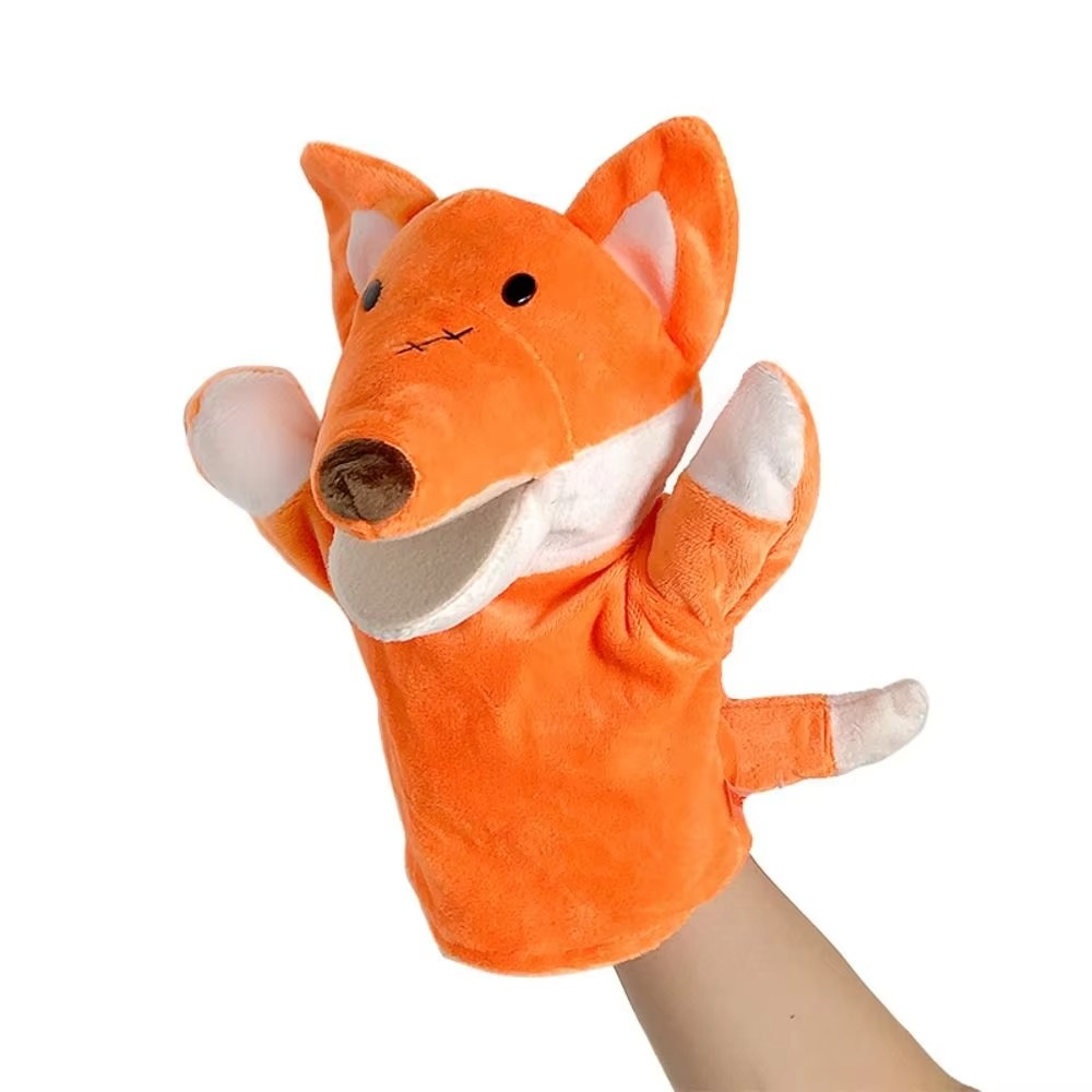 Cute Plush Animal Finger Puppets for Kids Play