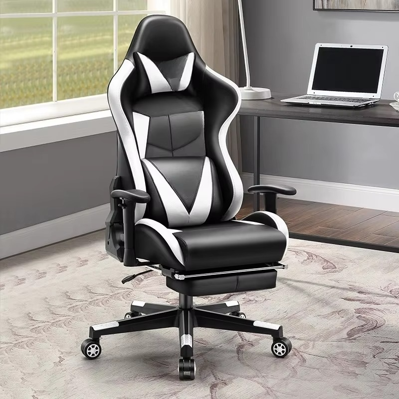Comfortable Gaming Office Chair with Recline and Adjustable Arms