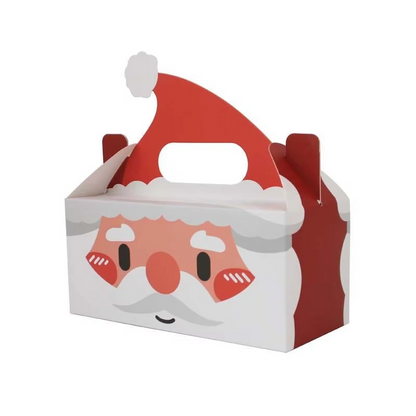 Festive Holiday Gift Box Set for Cookies and Candy
