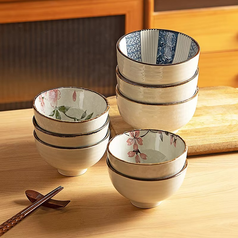 Delicate Porcelain Bowl Set for Food and Dessert - Hehif