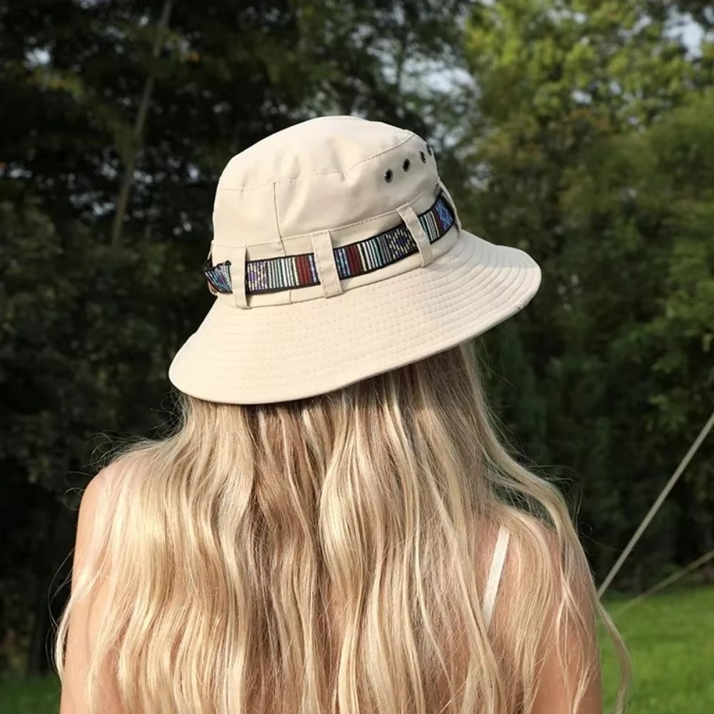 Colorful Summer Wide Brim Sun Hat