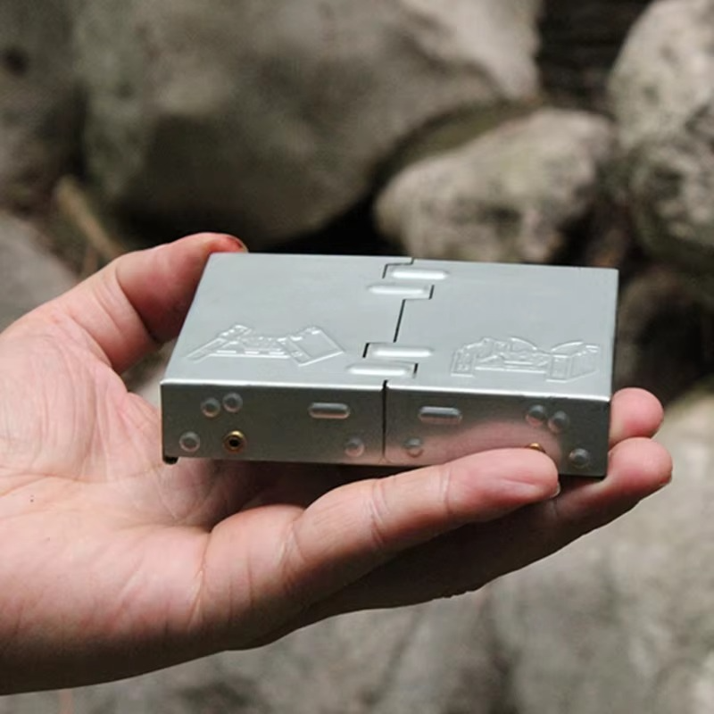 Portable Mini Camp Stove – Compact Durable Outdoor Wood Burner