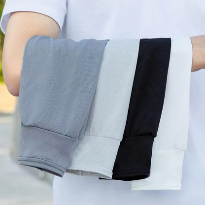 Cooling UV Protective Arm Sleeves for Driving Sports