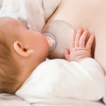 Soft Breast Shield and Breastmilk Saver for Easy Nursing
