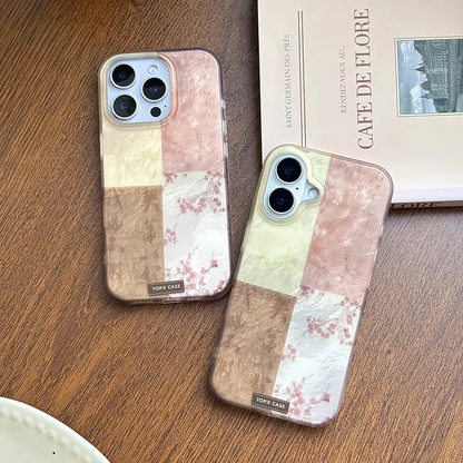 Floral Pink Blossom Pattern Phone Cover