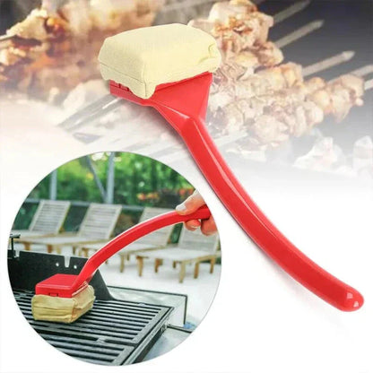 Safe Grill Cleaning Brush with Soft Bristles