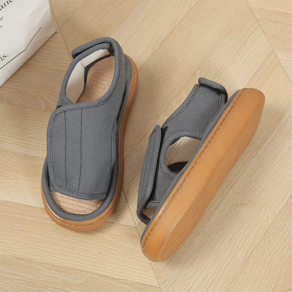 Orthotic Wide Toe Strap Comfortable Walking Sandals