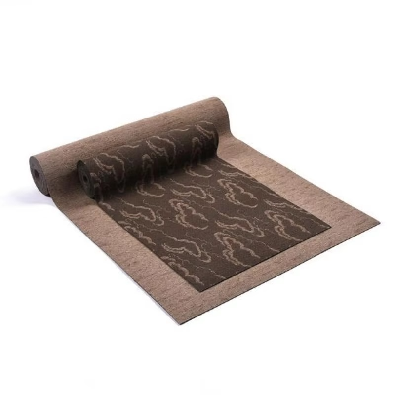 Elegant Waterproof Table Runner Green Leaf Tea Table Mat - Hehif