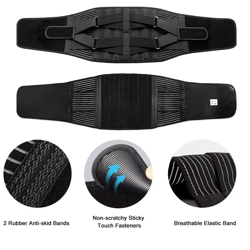 Comfortable Back Pain Relief Belt, Ventilated Lumbar Support
