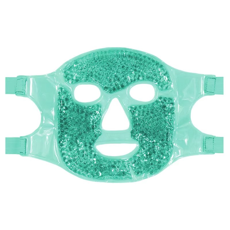 Heated and Cooling Gel Face Mask with Eye Mask