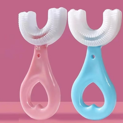 Soft Bristle Childrens Toothbrush Set for Kids Oral Care - Hehif