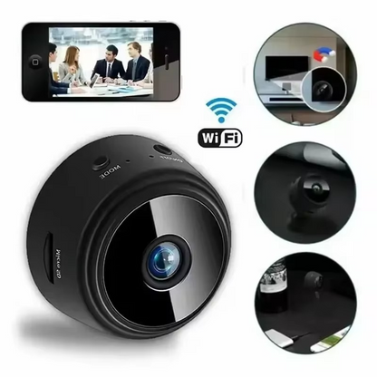 Compact 1080p WiFi Home Surveillance Camera with Night Vision