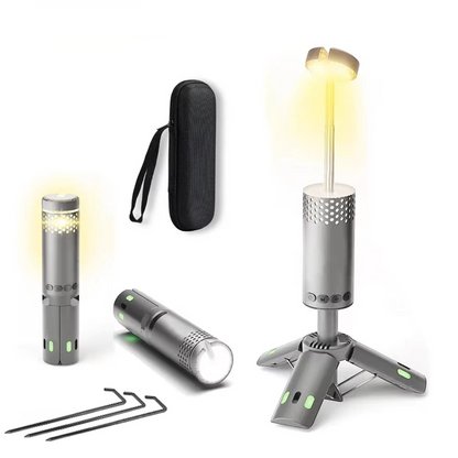 Portable LED Outdoor Lantern with Adjustable Stand