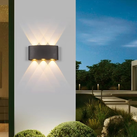 Contemporary LED Wall Light - Adjustable Indoor Sconce