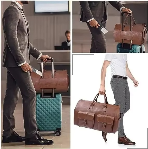 Compact Travel Duffel Bag – Foldable Luggage Bag for Men