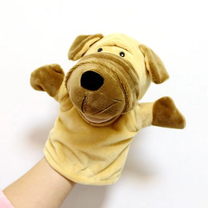 Cute Plush Animal Finger Puppets for Kids Play